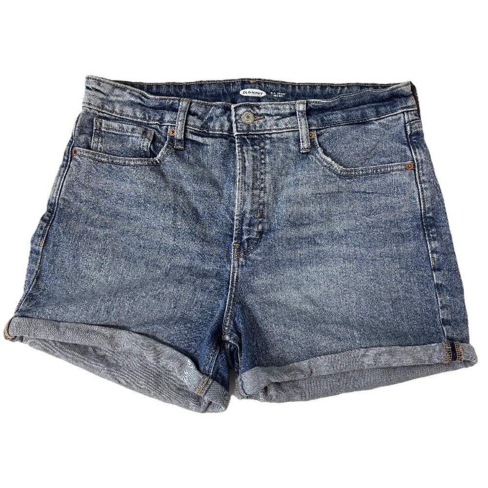 Old Navy O G Short High Rise Jean Shorts Sz 12